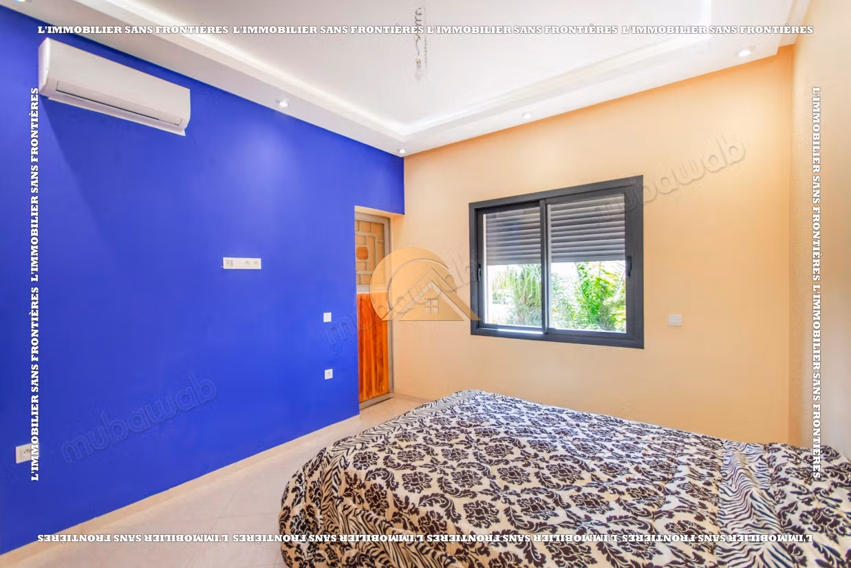 Villa amueblada en alquiler en las Puertas de Marrakech – Piscina privada – Terreno de 635 m