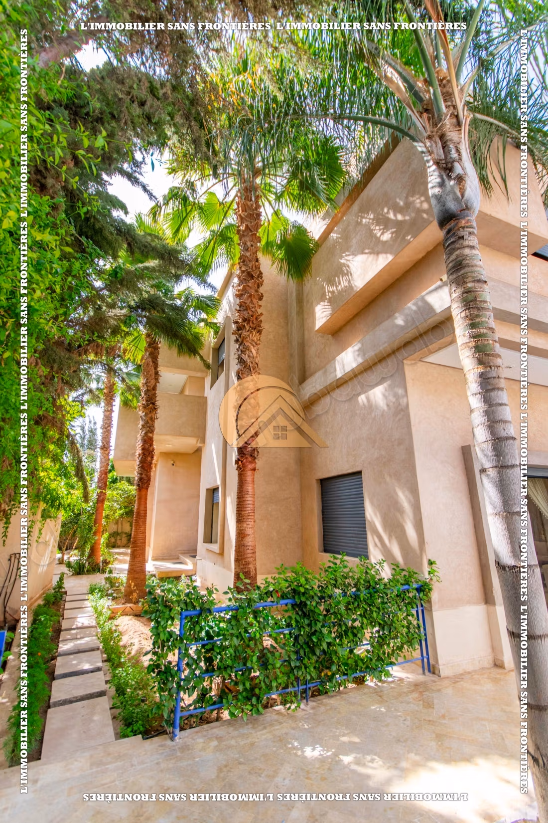 Villa amueblada en alquiler en las Puertas de Marrakech – Piscina privada – Terreno de 635 m