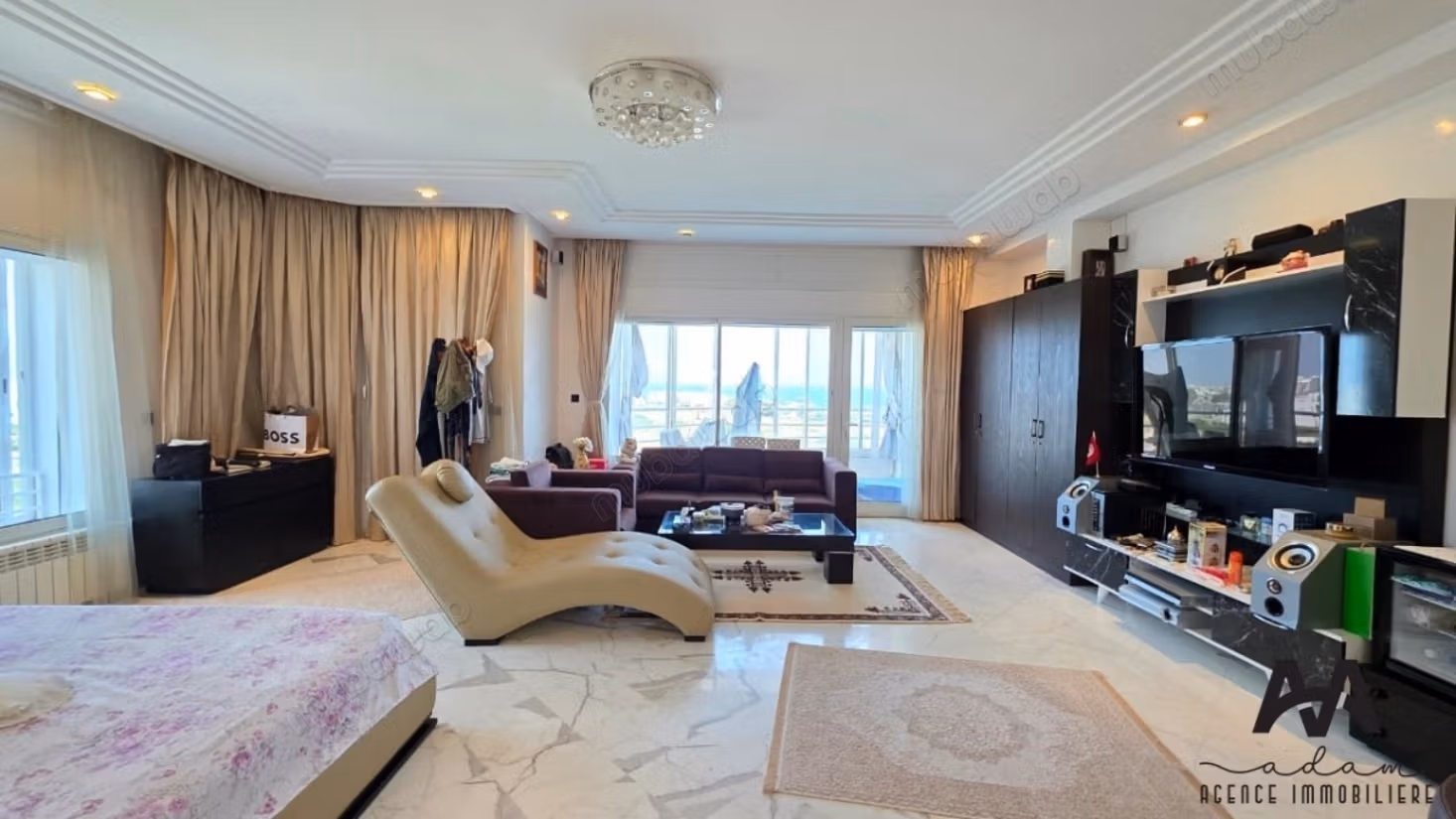 Penthouse S3 de 366 m² vue sur mer à hammamet Nord