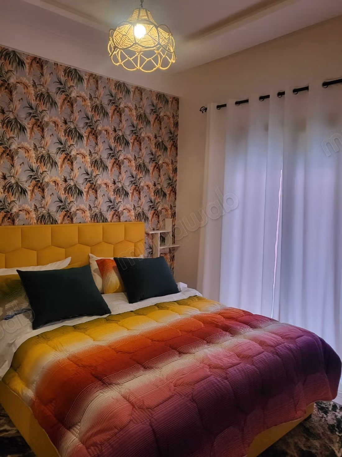 In lungo termine bellissimo appartamento studio arredato nel centro città semlalia Gueliz