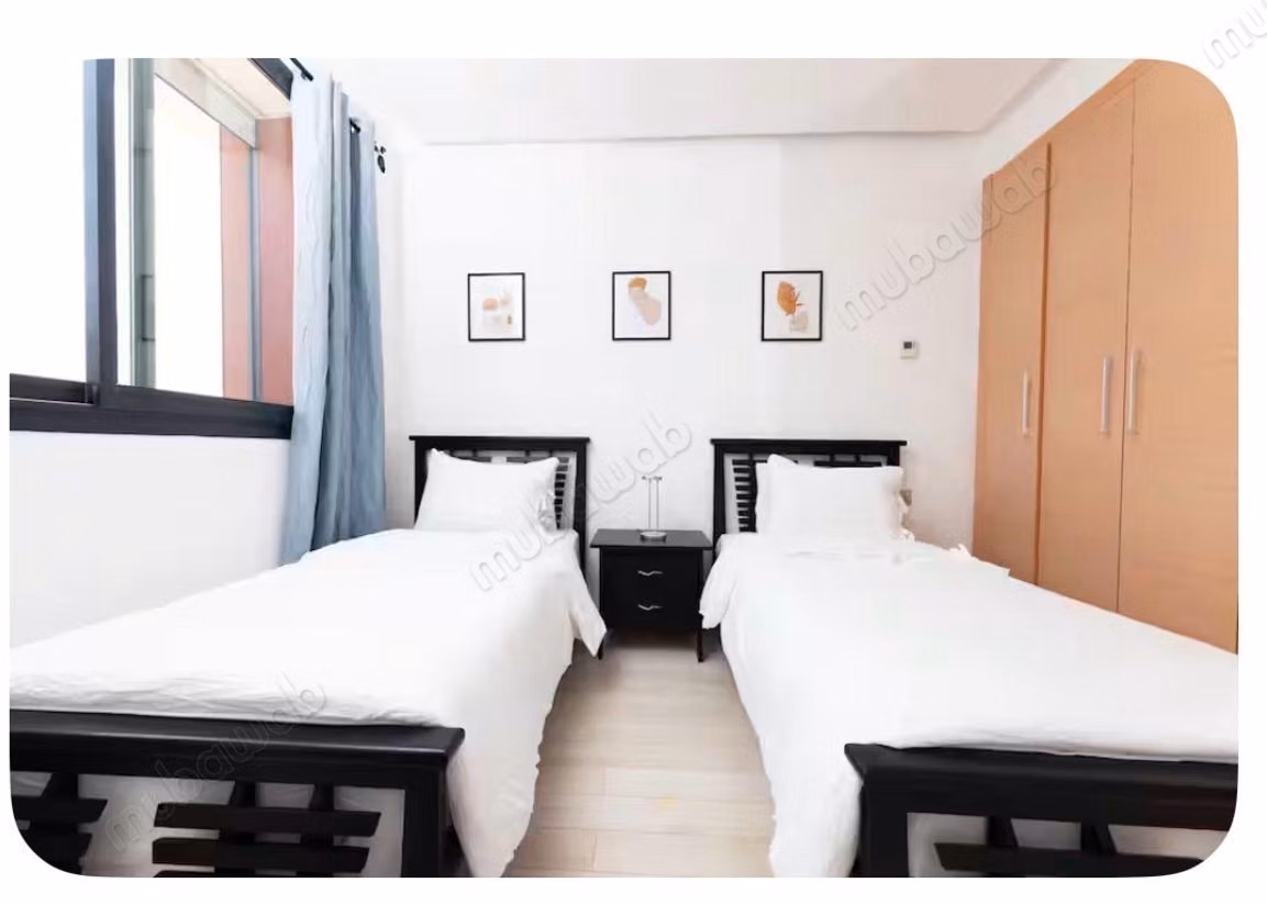 Apartamento en alquiler en Riad. 2 habitaciones agradables. Amueblado