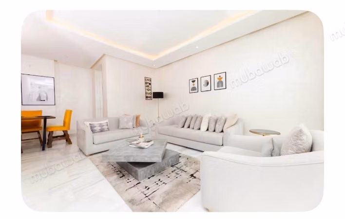 Appartement à louer à Riyad. 2 chambres agréables. Meublé