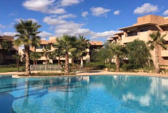 Rent this apartment in Agdal. 2 bedrooms. Beautiful terrace and garden