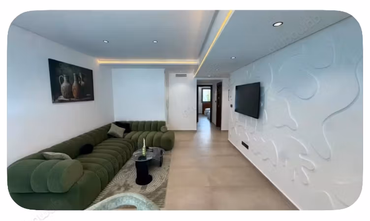 Rent this apartment in De La Plage. 2 bedrooms. Furnished