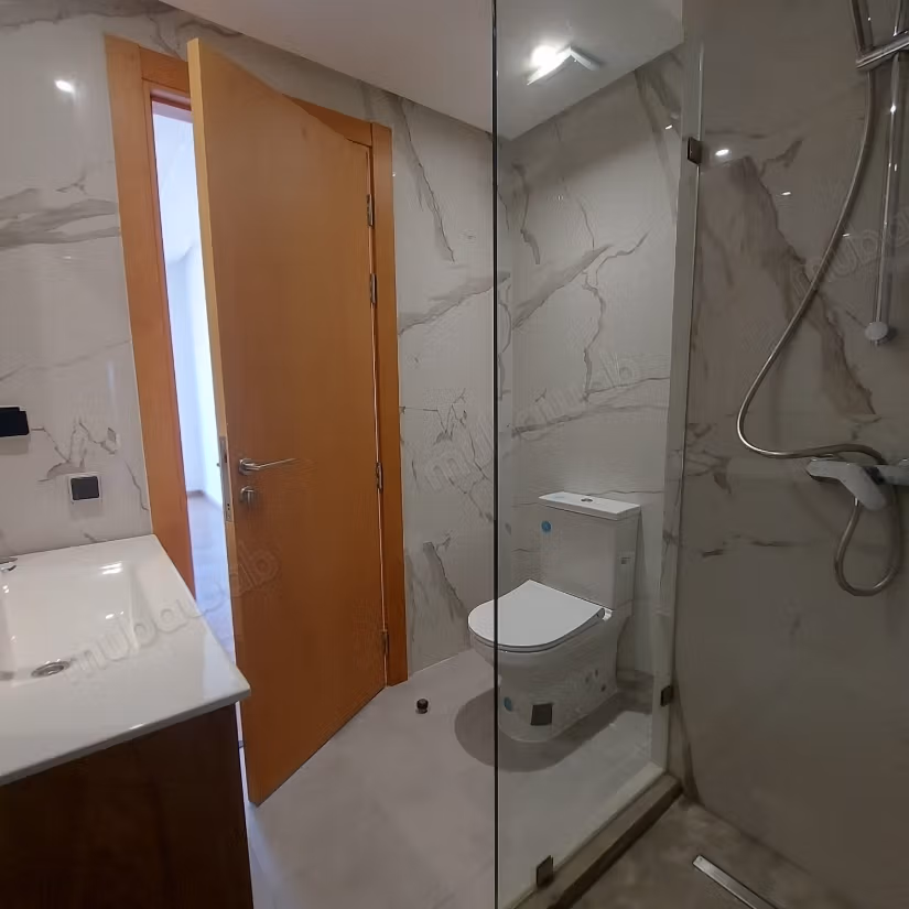 Beautiful 146m apartment for rent in Rabat Agdal just steps from the train station
