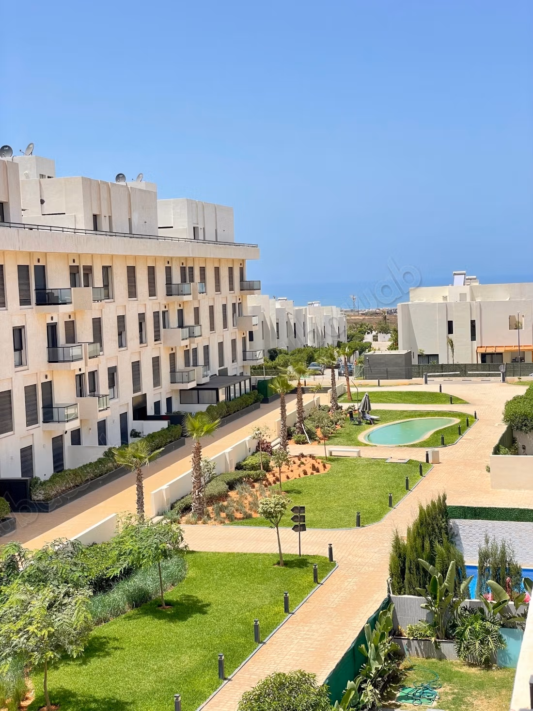 Appartamento 3 CH prestigioso Residenza Chiusa – Ain Diab
