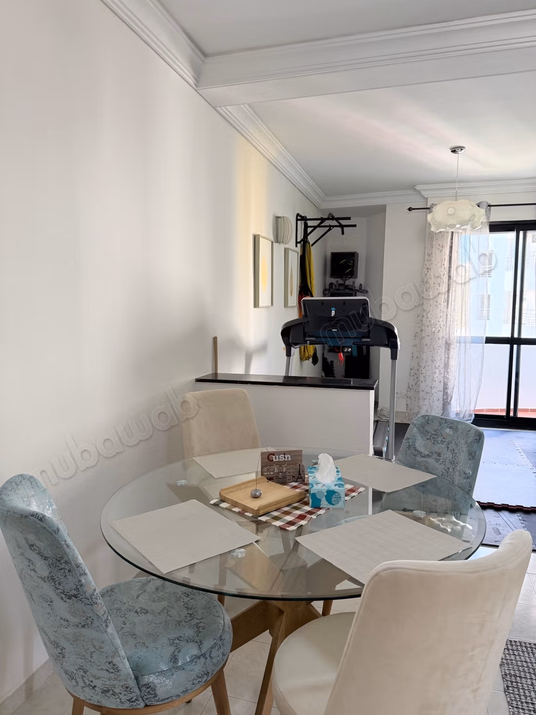 Appartement à louer à bella vista 
Surface de 178 m².
Meublé 2 chambres