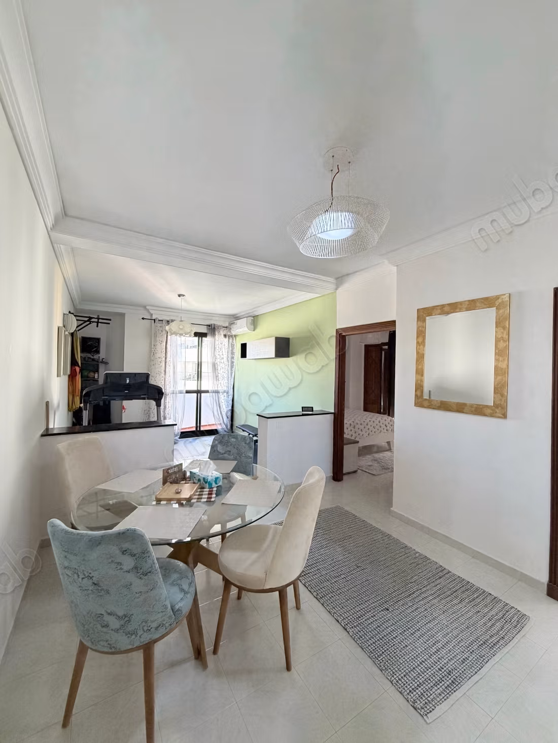 Appartement à louer à bella vista 
Surface de 178 m².
Meublé 2 chambres