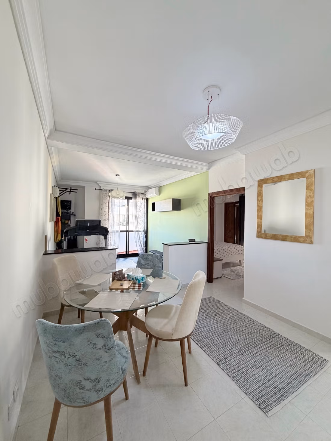 Appartement à louer à bella vista 
Surface de 178 m².
Meublé 2 chambres