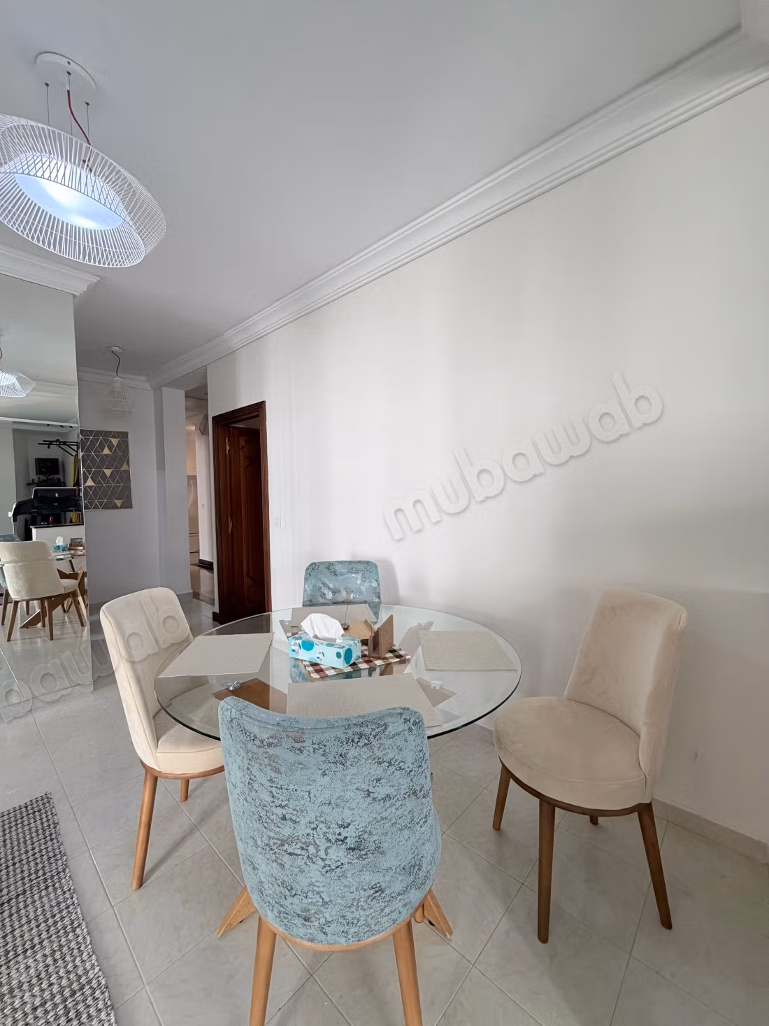 Appartement à louer à bella vista 
Surface de 178 m².
Meublé 2 chambres