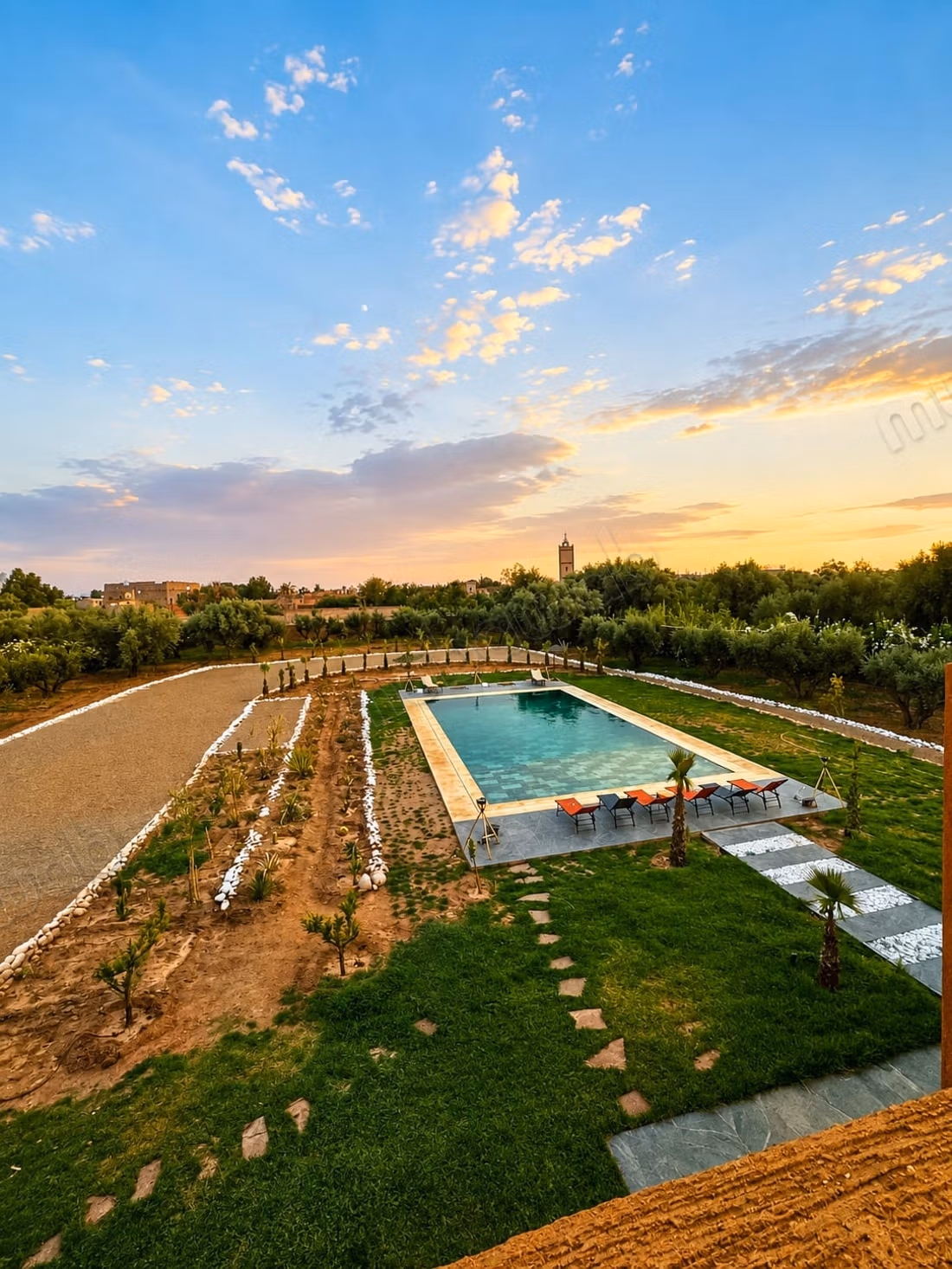 Villa de plain pied estilo Ibiza en LLD
