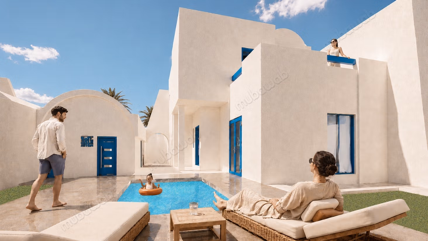 A vendre, sur plan, 2 villas à Djerba