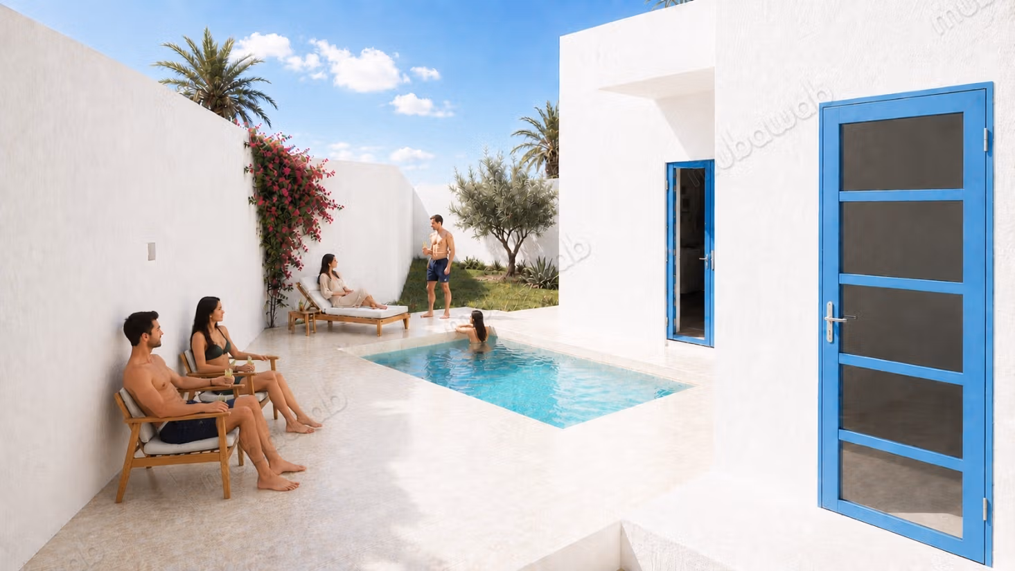 A vendre, sur plan, 2 villas à Djerba