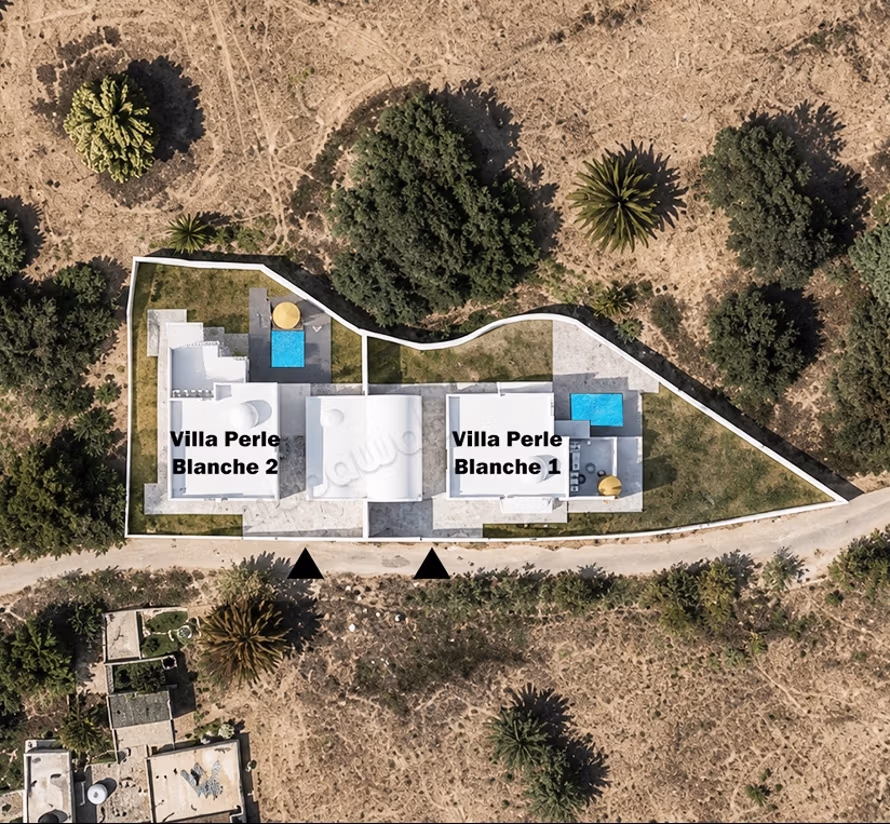 A vendre, sur plan, 2 villas à Djerba