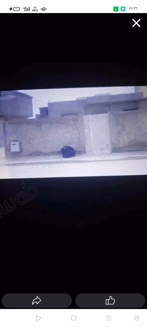 بيع عاجل لرحلة غير متوقعة بمبلغ 130 مليون. منزل رائع للبيع في راود بلاج ، شارع البريد. غرفتان. مكيف هواء