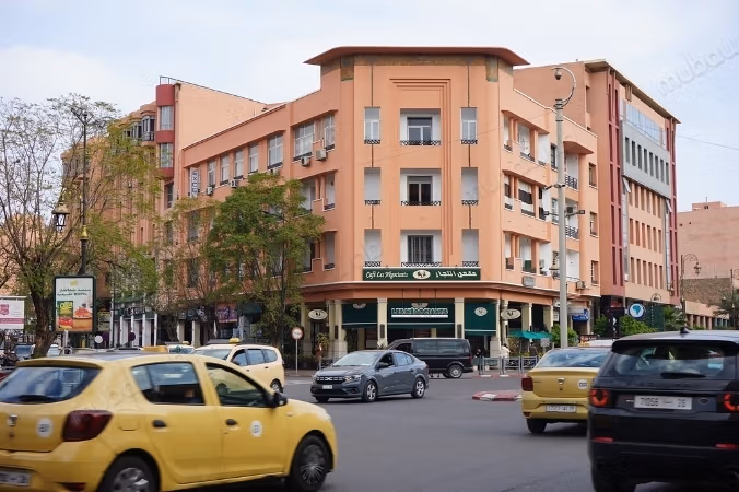 Grand appartement bien placé sur Gueliz