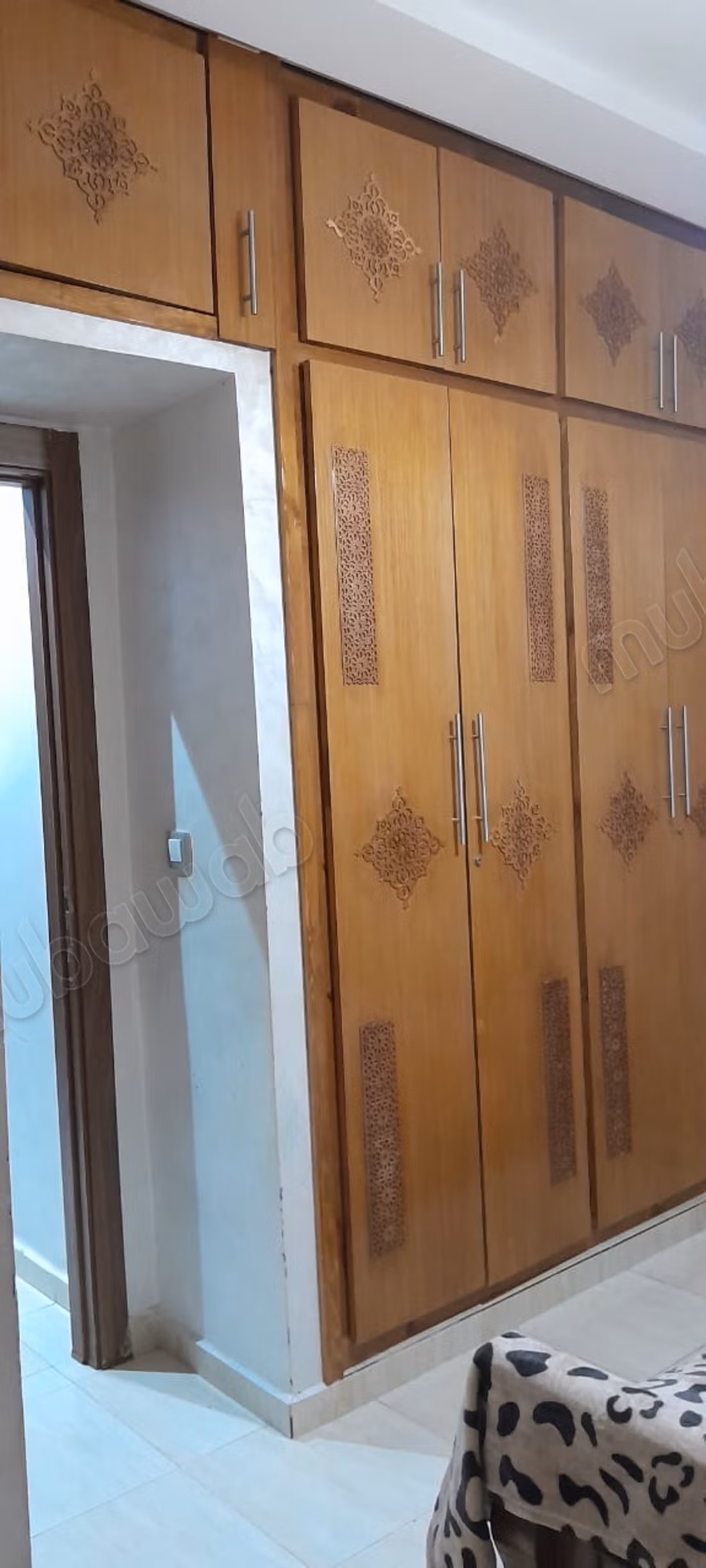 Sell apartment in Bouskoura. Total area 54 m². Security door, satellite dish