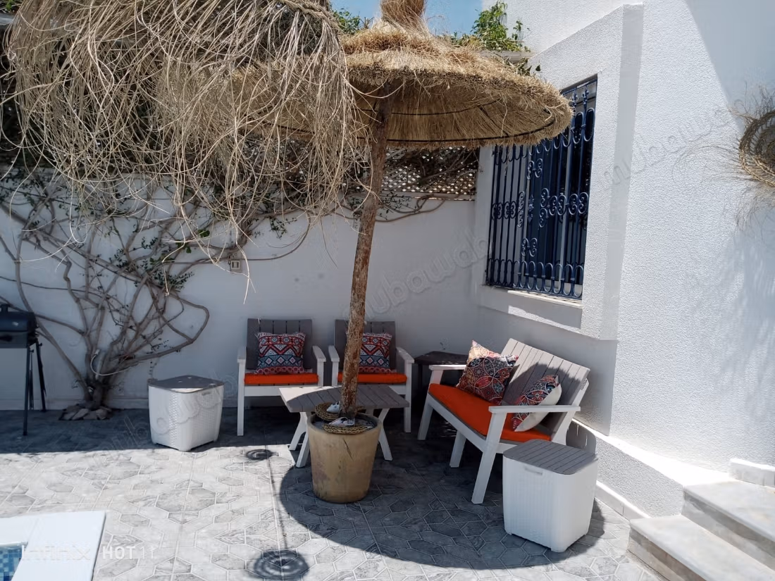 Maison de plain pied sans vis à vis 
Djerba Midoun