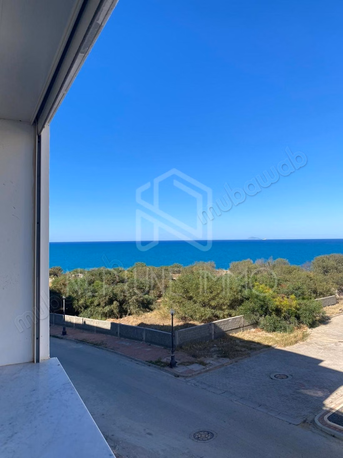Appartement vue sur mer et plage privée à Gammarh