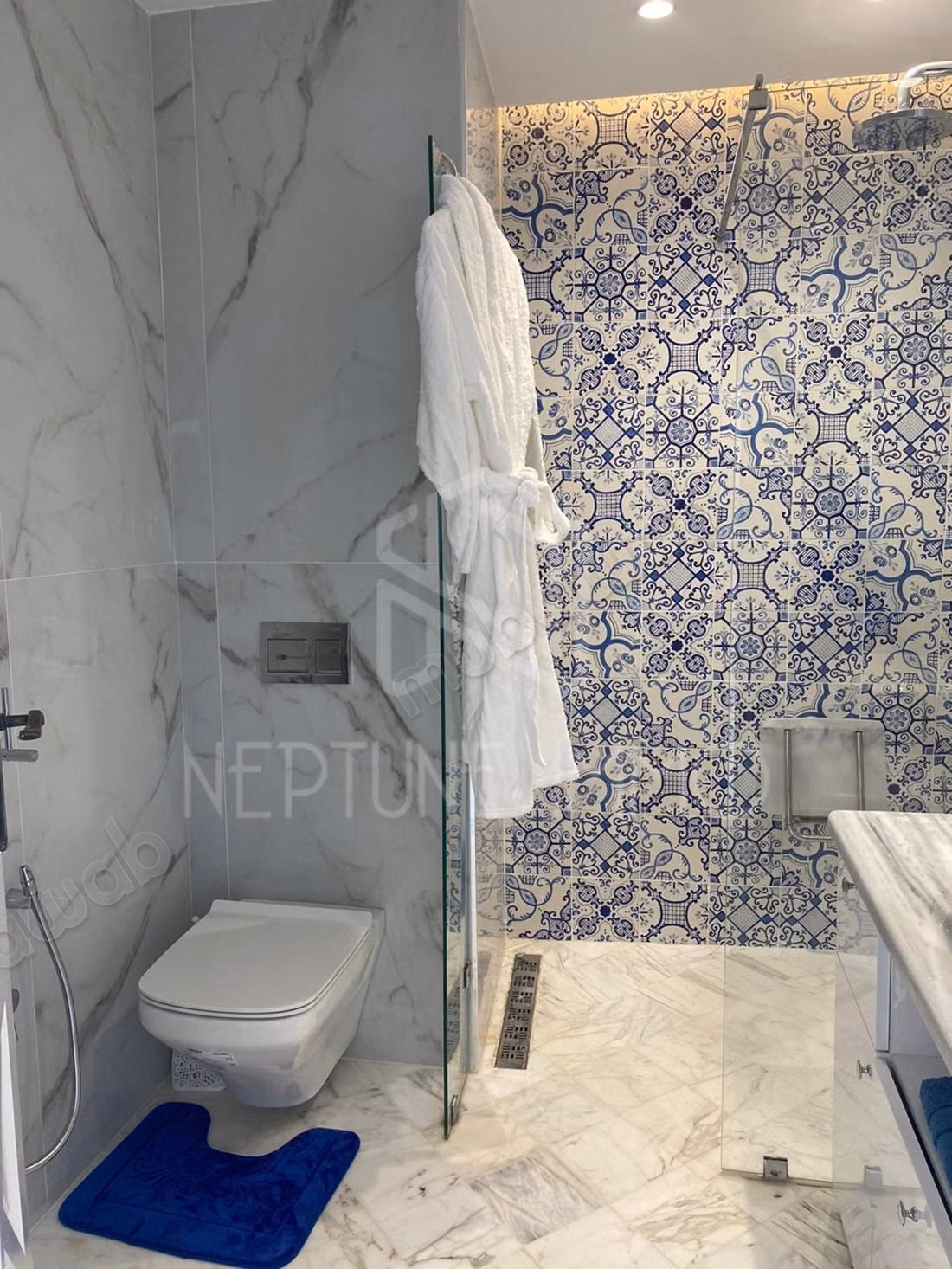 Appartement vue sur mer et plage privée à Gammarh