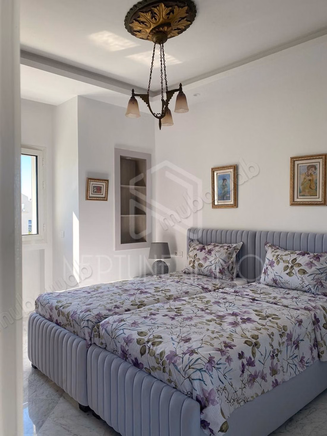 Appartement vue sur mer et plage privée à Gammarh
