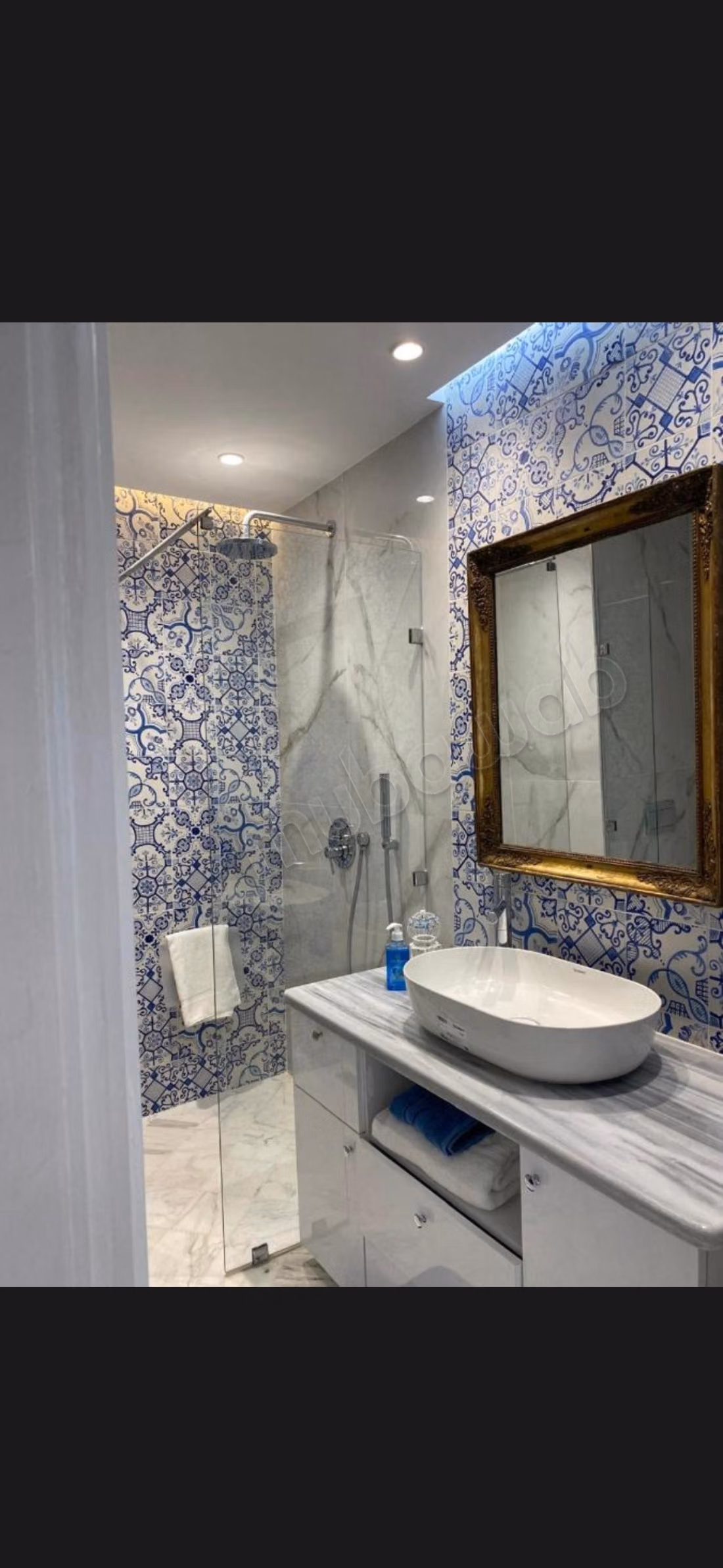 Appartement vue sur mer et plage privée à Gammarh