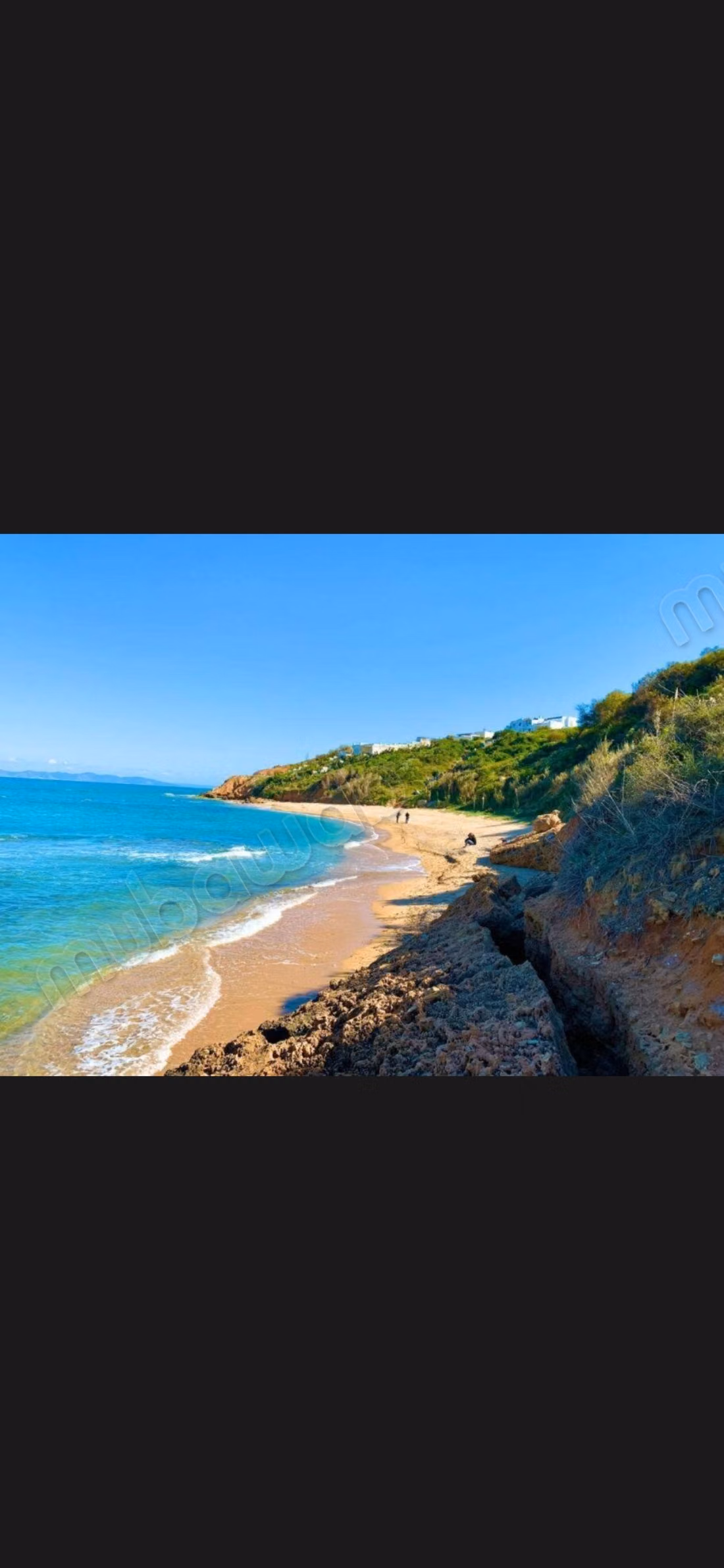 Appartement vue sur mer et plage privée à Gammarh