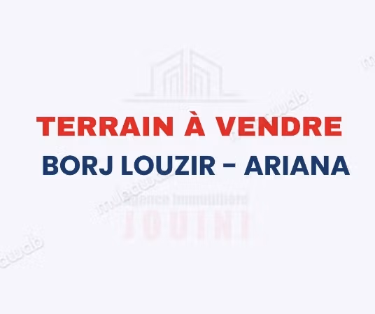 Terrain 302 M² à Borj Louzir Ariana