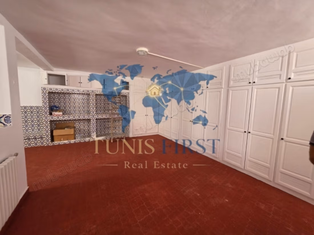 A louer un rez de chaussée de villa S3 à La Marsa