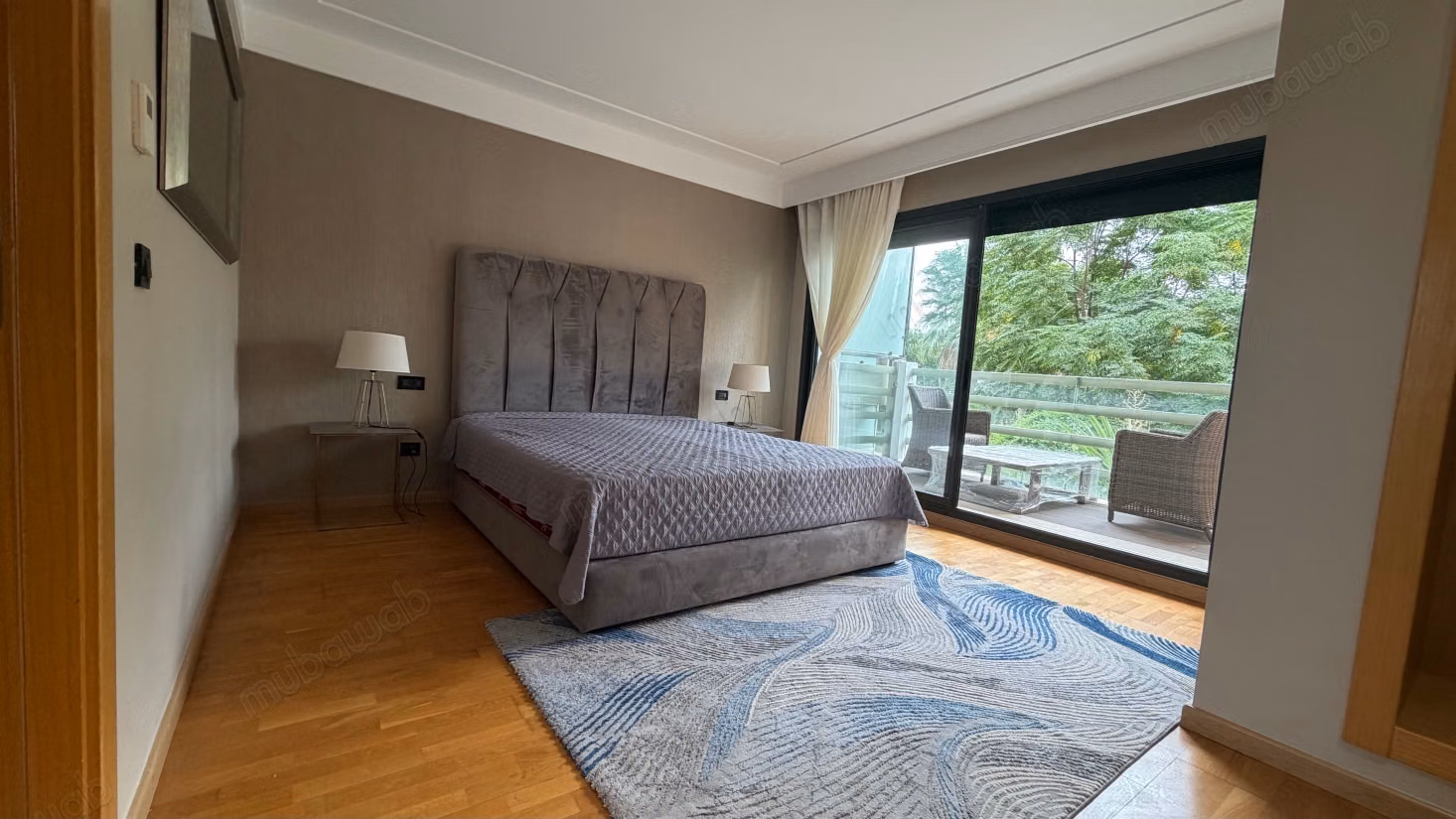 Appartement meublé de prestige avec solarium privatif