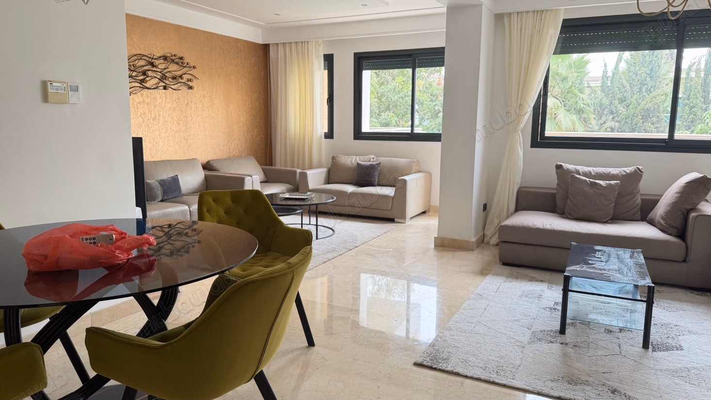 Appartement meublé de prestige avec solarium privatif