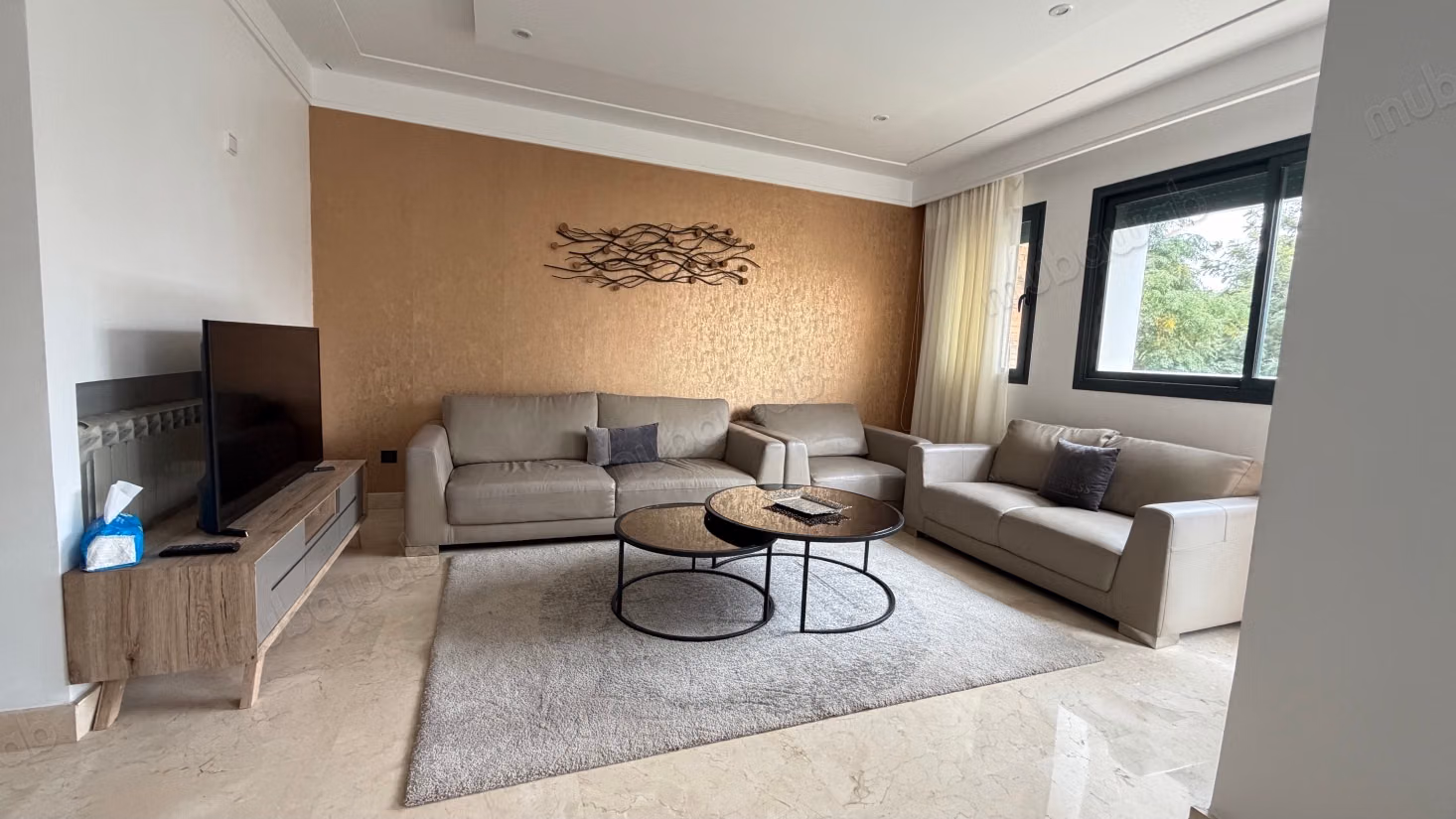 Appartement meublé de prestige avec solarium privatif