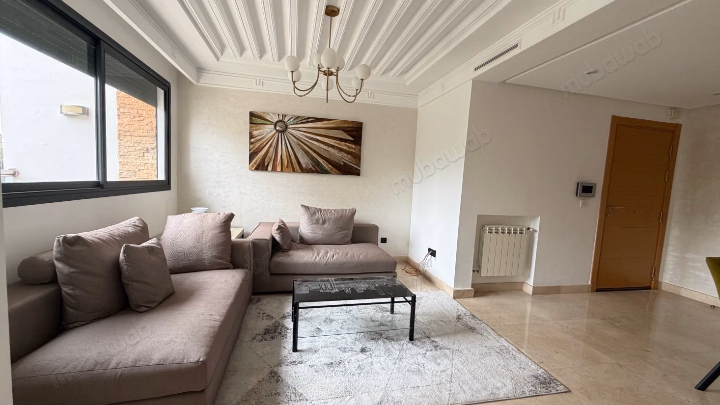 Appartement meublé de prestige avec solarium privatif