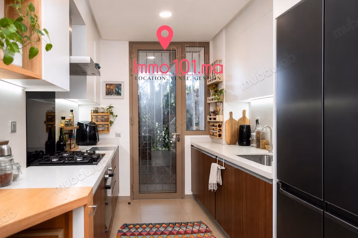 Furnished apartment located in L'Orangeraie Souissi