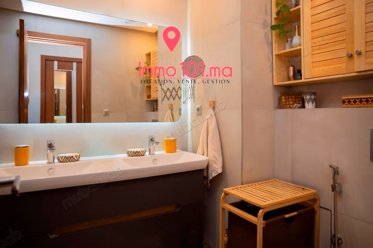 Furnished apartment located in L'Orangeraie Souissi