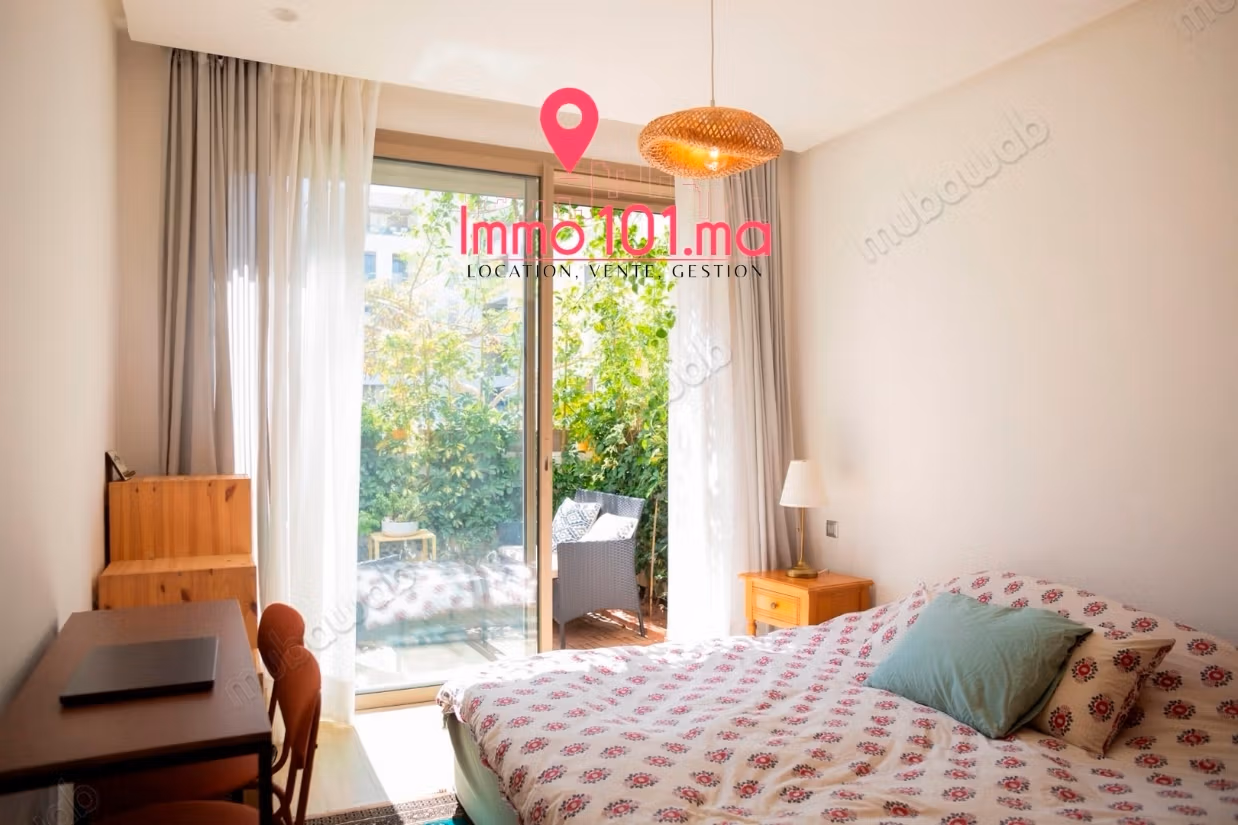 Furnished apartment located in L'Orangeraie Souissi