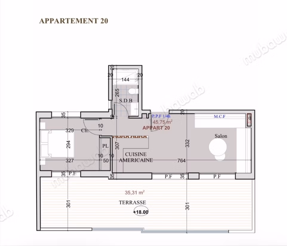Apartamento en Venta Guéliz. Piscina, Jacuzzi, Sauna, Sala de Gimnasio