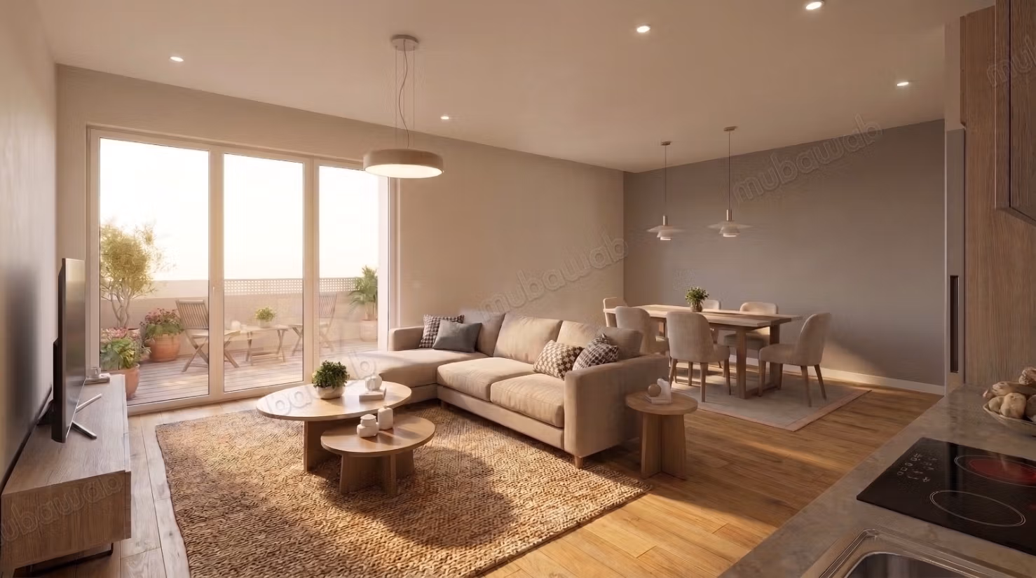 Apartamento en Venta Guéliz. Piscina, Jacuzzi, Sauna, Sala de Gimnasio