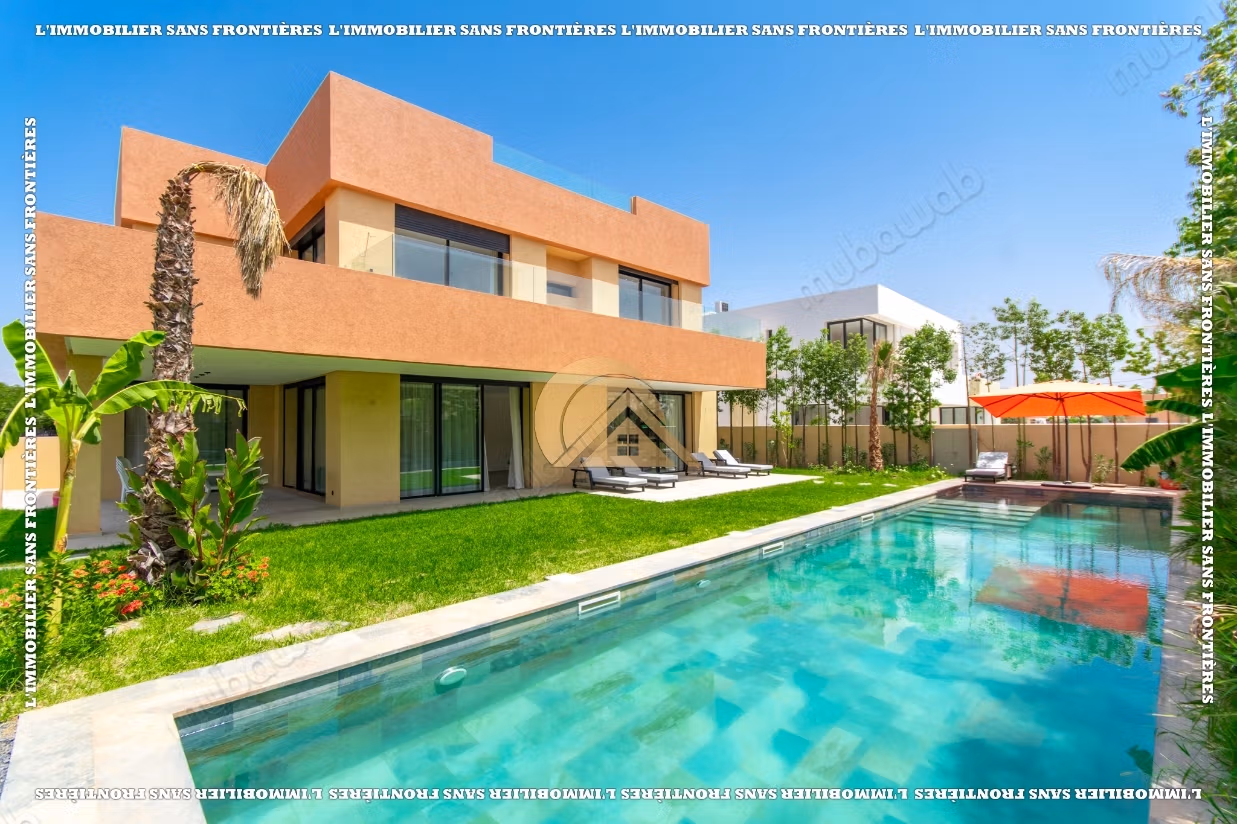 Villa meublée à louer au Golf Noria avec piscine privée