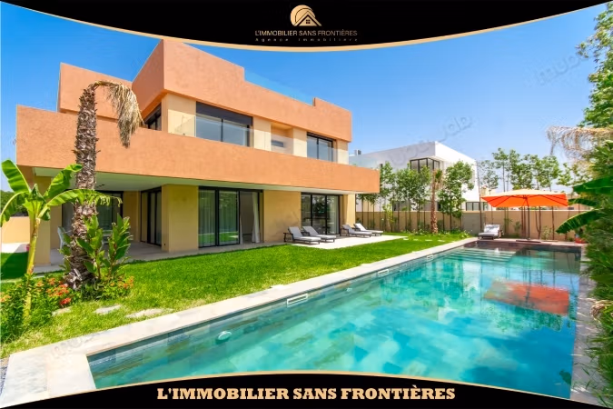 Villa meublée à louer au Golf Noria avec piscine privée