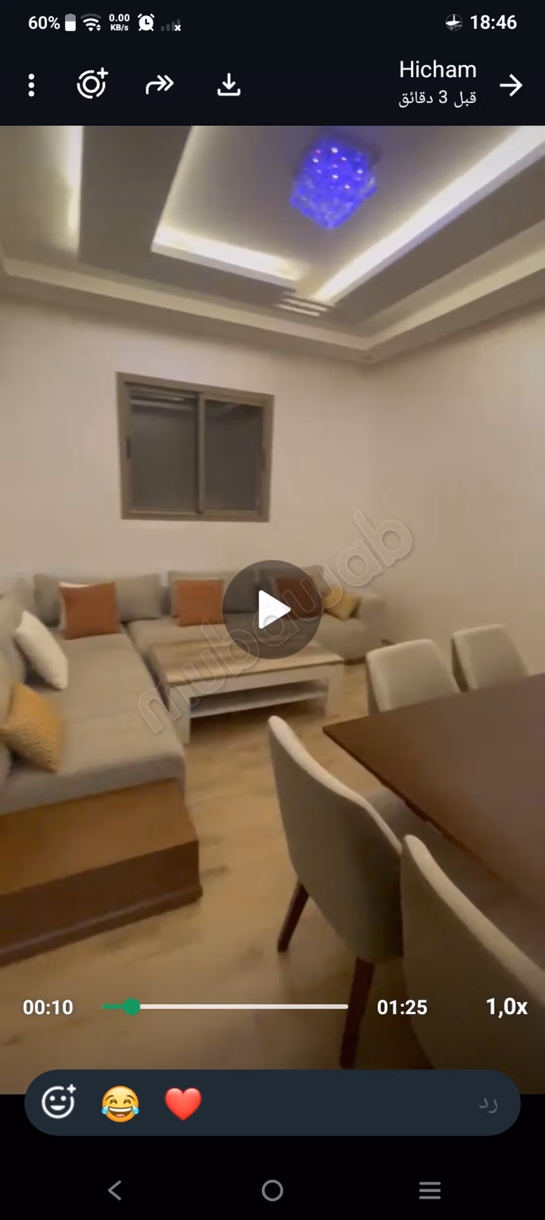 Bellissimo appartamento in vendita a Arghana. 4 stanze. Arredato