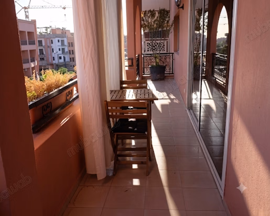 Superbe appart de 3 chambres, terrasse hivernage