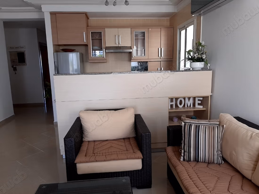 Appartamento in vendita ad Asilah. Marina golf 1 Camera. Ben arredato