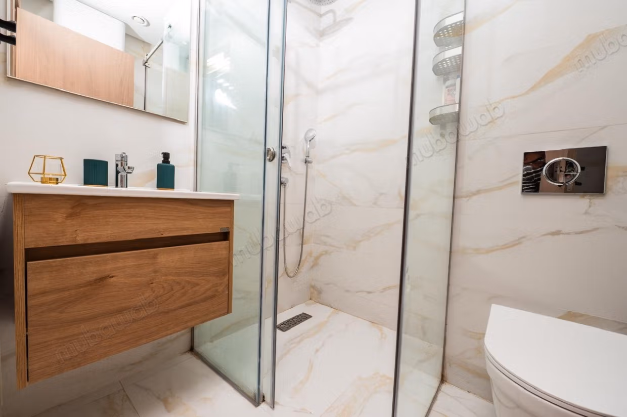For rent studio F1, without overlooking, palm tree, maarif