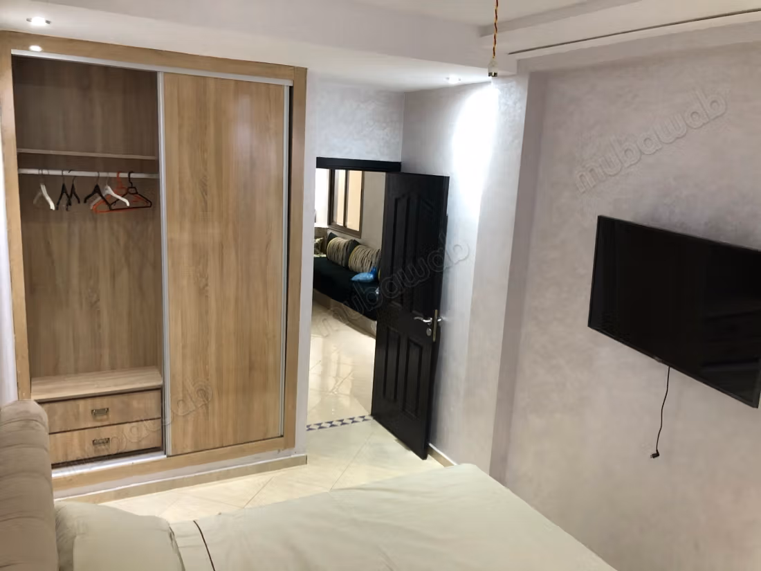 Apartments for rent at Oued Cherrat beach. 2 beautiful rooms. Satellite dish and solid and excellent door