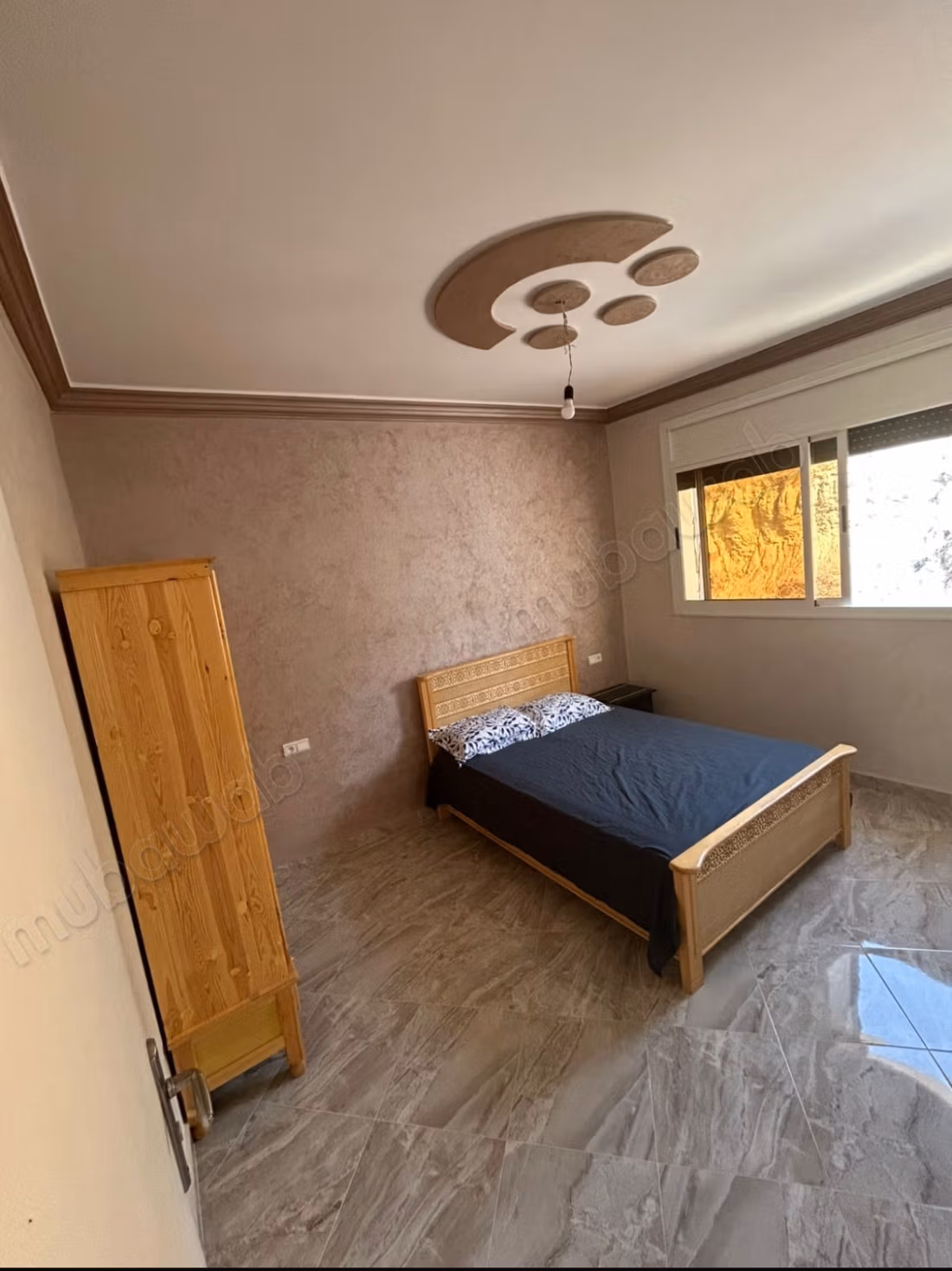 Holiday rental in Al Hoceima. 2 bedrooms. Quiet environment with mountain view, double glazing