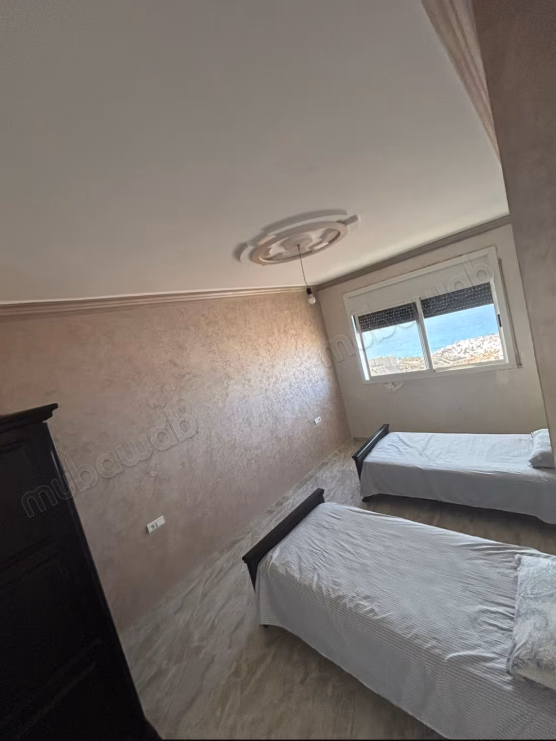 Holiday rental in Al Hoceima. 2 bedrooms. Quiet environment with mountain view, double glazing