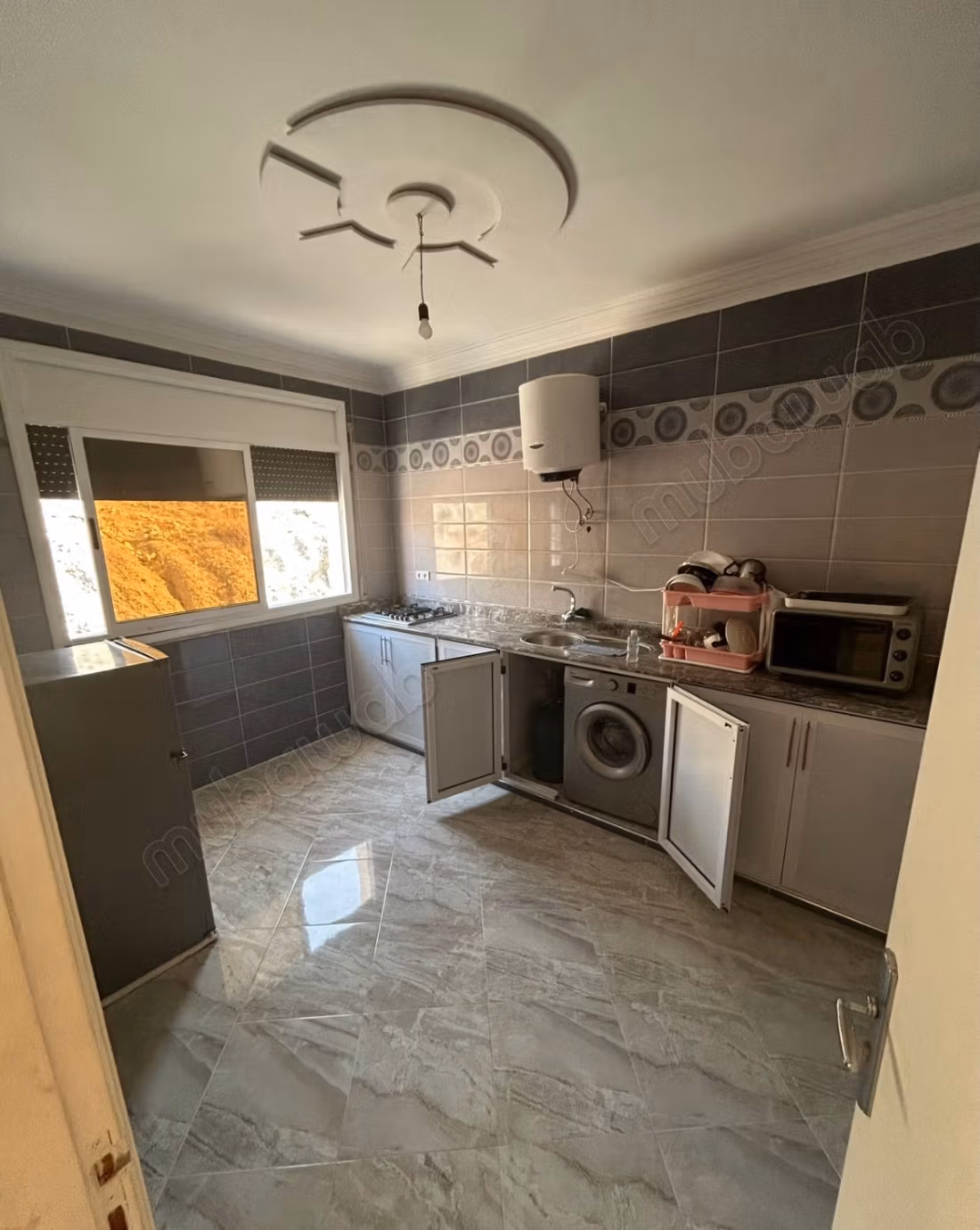 Holiday rental in Al Hoceima. 2 bedrooms. Quiet environment with mountain view, double glazing