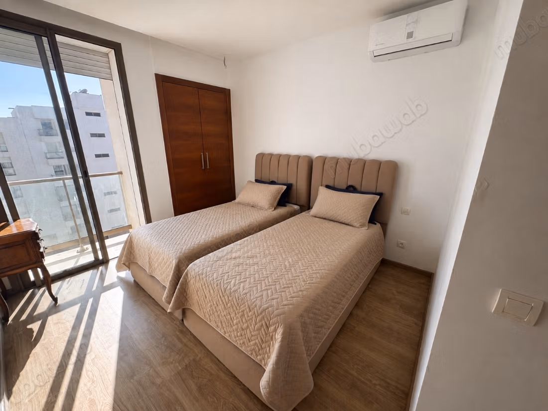 Furnished apartment with sea view - Secured residence