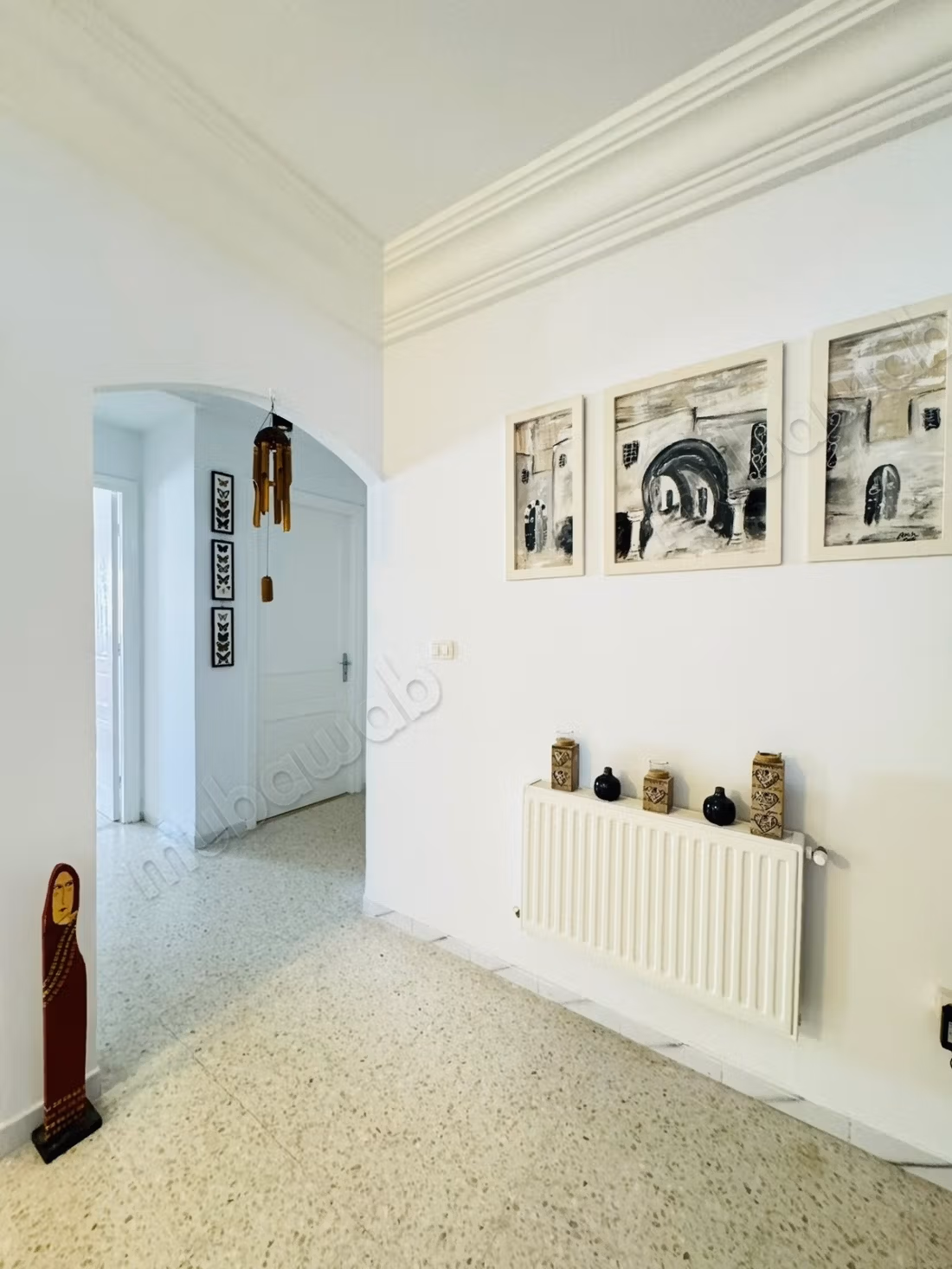 A loué appartement meublé